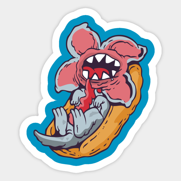 Demohotdog Sticker by Talonardietalon